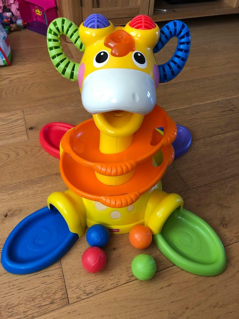fisher price sit to stand giraffe